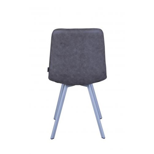 Стілець Max's furniture Норман 01 Білий/Сірий Стілець Max's furniture Норман 01 Білий/Сірий