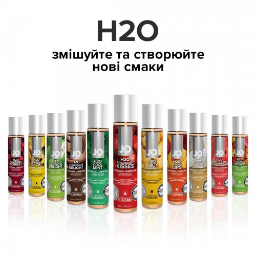 Лубрикант на водной основе System JO H2O - STRAWBERRY KISS со вкусом клубники 30 мл (SO1469) в інтернет супермаркеті PbayMarket!