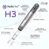 Бездротовий дермапен для мікронідлінгу Hydra Pen з автоматичною подачею сироватки H3 Коричнево-сріблястий (1027)