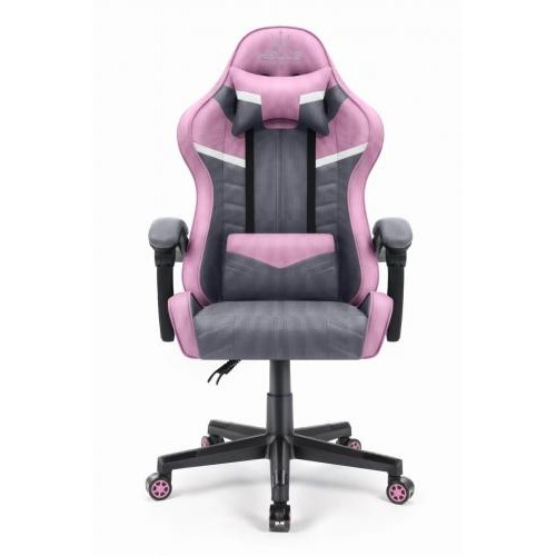 Комп'ютерне крісло Hell's Chair HC-1004 PINK-GREY Комп'ютерне крісло Hell's Chair HC-1004 PINK-GREY