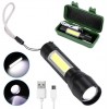 Ліхтарик police BL-511/4814 XPE zoom ЗУ USB 86-27841