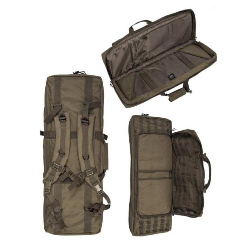 Сумка для зброї Mil-Tec RIFLE CASE DOUBLE 80 х 27 х 8 см Olive 16193101