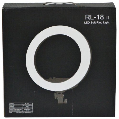 Професійне селфі-кільце LED лампа OPT-TOP RL-18 II 55W USB WiFi Bluetooth 45см із дзеркалом та пультом (1892278394) Професійне селфі-кільце LED лампа OPT-TOP RL-18 II 55W USB WiFi Bluetooth 45см із дзеркалом та пультом (1892278394)