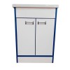 Тумба Mikola-M пластик 3.0 Blue з умивальником СОМО 70 см