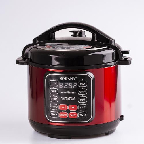 Мультиварка Sokany SK-2402-5L на 5л червоний (SK24025) в інтернет супермаркеті PbayMarket!