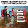 Палиці для скандинавської ходьби PowerPlay 9104 Lykke 80-135 см (пара)