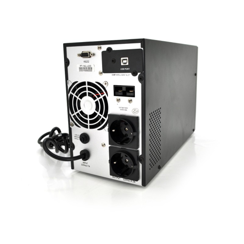 ДБЖ Ritar PT-1KL-LCD (900 Вт) з правильною синусоїдою 36В