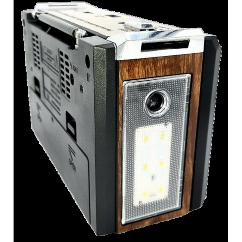 Радіоприймач GOLON RX-381 USB+SD Коричневий Радіоприймач GOLON RX-381 USB+SD Коричневий