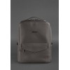 Шкіряний міський рюкзак на блискавці BlankNote Cooper Мокко (BN-BAG-19-beige)