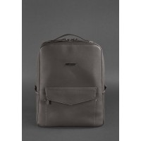 Шкіряний міський рюкзак на блискавці BlankNote Cooper Мокко (BN-BAG-19-beige)