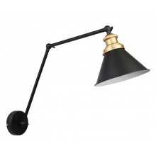 Бра Candellux Fundo 54x38 см Чорно-золотистий (21-05908)