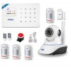 Сигналізація GSM KERUI W18 з Wi-Fi IP камерою для 4-х кімнатної квартири (GHJD7D)
