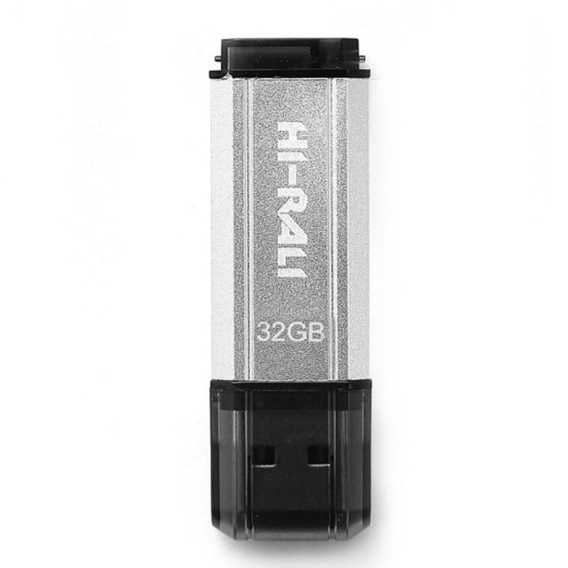 Флеш пам'ять Hi-Rali Stark USB 2.0 32GB Steel