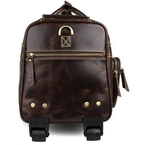 Сумка дорожня Vintage 14253 на колесах Коричнева, Коричневий Сумка дорожня Vintage 14253 на колесах Коричнева, Коричневий