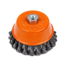 Щітка Polax чашкова по металу для УШМ (болгарки) М14 85 мм (54-161)
