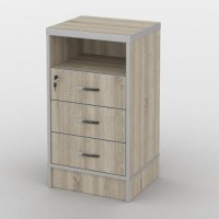 Тумба офісна Тиса Мебель ТМ-113 1 Сонома 76x35x40 см Тумба офісна Тиса Мебель ТМ-113 1 Сонома 76x35x40 см