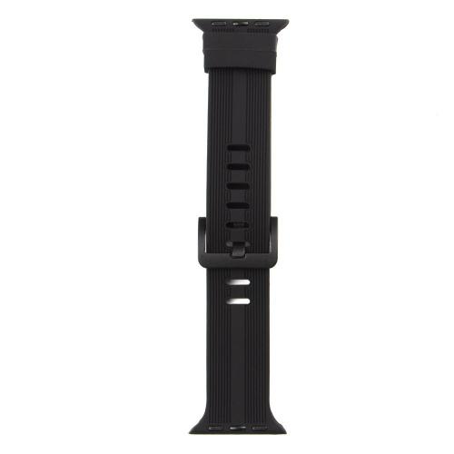 Ремінець ANCHOR Watch Band Silicone Shine Apple Watch 41 / Watch 40 / Watch 38 mm Black Ремінець ANCHOR Watch Band Silicone Shine Apple Watch 41 / Watch 40 / Watch 38 mm Black