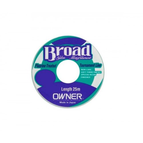 Лісочка Owner Broad 25м 0.12мм Лісочка Owner Broad 25м 0.12мм