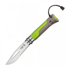Ніж Opinel 8 VRI Outdoor Earth Зелений (1013-204.65.85)