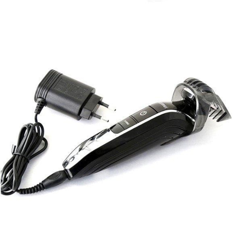 Стайлер Kemei KM 1832-a Чорно-сріблястий (618548033)