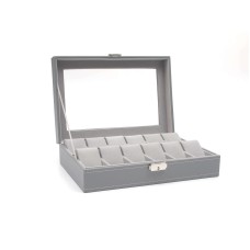 Шкатулка для зберігання годинників Craft 12PU.GR сірий