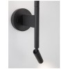 Бра Nova Luce Handy 13.65 x55 см Чорний (Nova9182812)