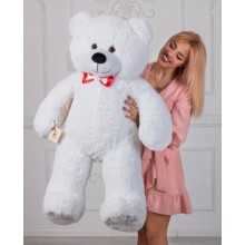 Плюшевий ведмедик Mister Medved Хеппі 130 см Білий (009)