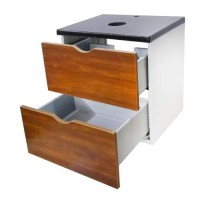 Подвесная тумба Mikola-M Golden oak с бетонной столешкой 80 см Подвесная тумба Mikola-M Golden oak с бетонной столешкой 80 см