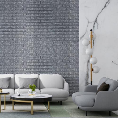 Панель стінова у рулоні 3D Sticker Wall 700х19600х2 мм Сріблястий (D) SW-00002278 Панель стінова у рулоні 3D Sticker Wall 700х19600х2 мм Сріблястий (D) SW-00002278