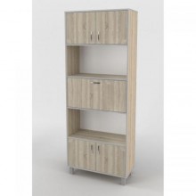 Шафа-Пенал Тиса Мебель ШС-823 Дуб сонома 205x35x80 см