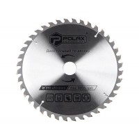 Диск Polax пиляльний по дереву з твердосплавними напайками 230 x 30, 40 Т (54-146) Диск Polax пиляльний по дереву з твердосплавними напайками 230 x 30, 40 Т (54-146)