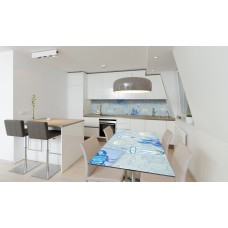 Наклейка вінілова на стіл Zatarga «Ліхтарі» 600х1200 мм Z180715st