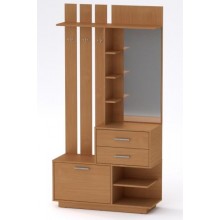 Передпокій з гачками Компанит Єва 100,3х38х195 см Бук