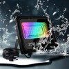 Прожектор із вологозахистом RIAS Smart LED RGB IP66 25W Bluetooth управління з додатку Black