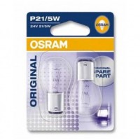 Автолампа ук. OSRAM 7537-02B P21/5W 24V BAY15d 10X2 Blister