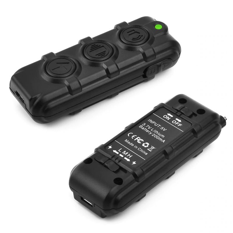 Електроошийник для собак дресирувальний c 3-ма великими кнопками DOBE DB61 для маленьких і середніх собак, червоний