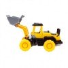 Дитяча машинка з ковшем ТехноК Трактор 6887TXK 44,5х20х17 см Жовто-чорний