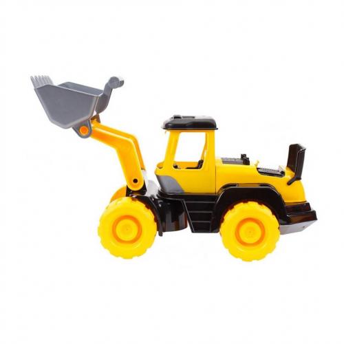Дитяча машинка з ковшем ТехноК Трактор 6887TXK 44,5х20х17 см Жовто-чорний