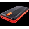 Зарядна батарея Sword SW-20PO3 20000mAh Micro USB Lightning Type-C Чорно-червоний (2567462087)