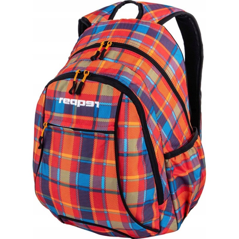 Рюкзак у клітинку з відділом для ноутбука 15,6 Reaper 3311213459 25L Різнокольоровий