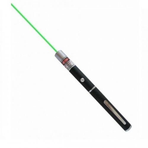 Потужна лазерна указка Green Laser Pointer Чорна (650279397A)