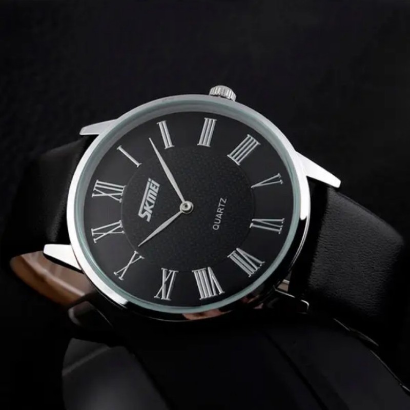 Годинник чоловічий Skmei 9092 Rome Чорний