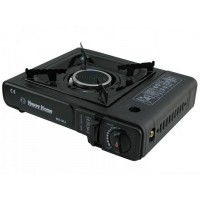 Портативна газова плита Happy Home BDZ-155-A з керамічним інфрачервоним пальником Black (3_01390) Портативна газова плита Happy Home BDZ-155-A з керамічним інфрачервоним пальником Black (3_01390)