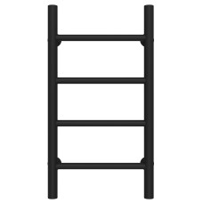 Рушникосушарка водяна Оріон П4 400х600 Deffi Чорний (C.OR.60.40.4.B.B)