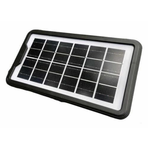 Сонячний зарядний пристрій GDSuper GD-10X 6V 3W Black (3_03091) Сонячний зарядний пристрій GDSuper GD-10X 6V 3W Black (3_03091)
