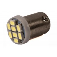 Світлодіодна лампа AllLight T 8.5 8 діодів 3014 BA9S 12V WHITE