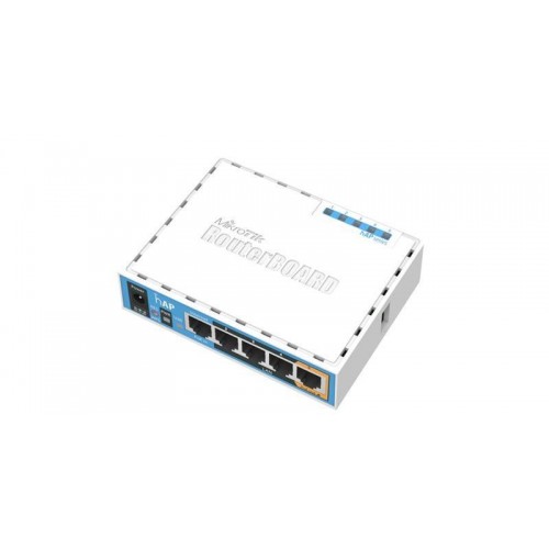 Бездротовий маршрутизатор MikroTik hAP RB951Ui-2ND (N300, 650MHz/64Mb, 5хFE, 1хUSB, 580mW, PoE in, PoE out, антена 2,5 дБі) в інтернет супермаркеті PbayMarket!