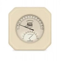 Термометр для лазні та сауни липа Стеклоприбор №1 12х12х3 см