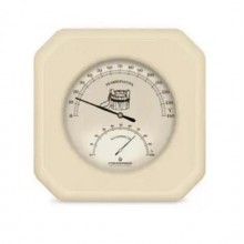 Термометр для лазні та сауни липа Стеклоприбор №1 12х12х3 см