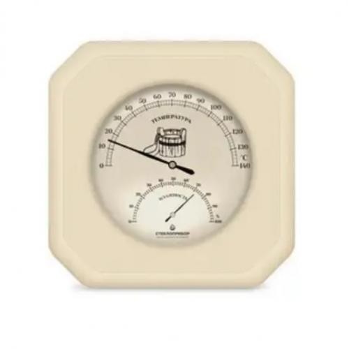 Термометр для лазні та сауни липа Стеклоприбор №1 12х12х3 см Термометр для лазні та сауни липа Стеклоприбор №1 12х12х3 см